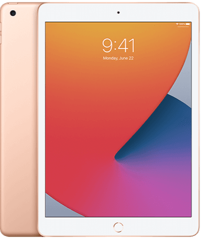 iPad 7 Gen 10,2″ 2019 – front, bagside og sideprofil