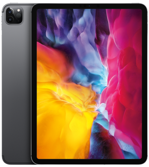 iPad Pro 12,9″ (2021) – front, bagside og sideprofil