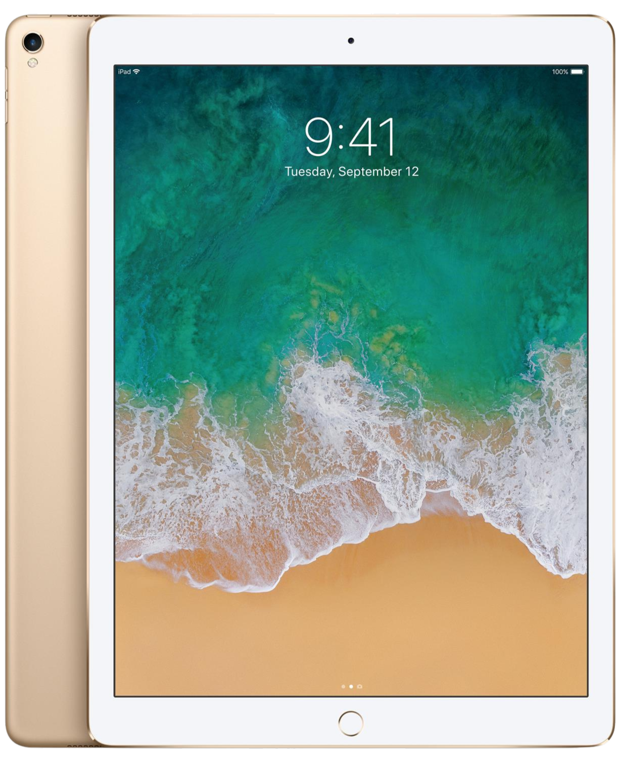 iPad Pro 12,9″ (2017) – front, bagside og sideprofil