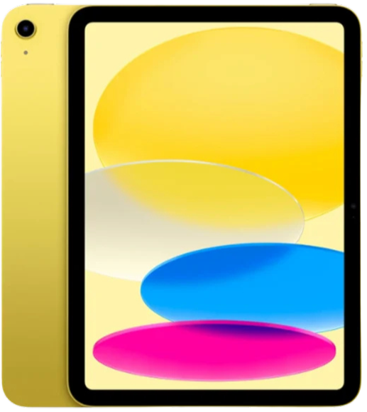 iPad 10 Gen 10,9″ 2022 – front, bagside og sideprofil