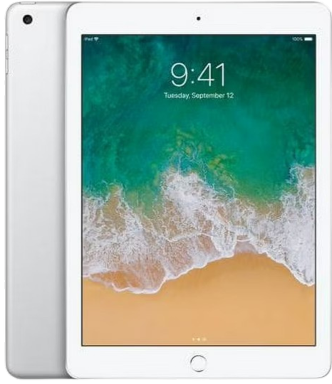 iPad 5 Gen (9,7″) 2017 – front, bagside og sideprofil